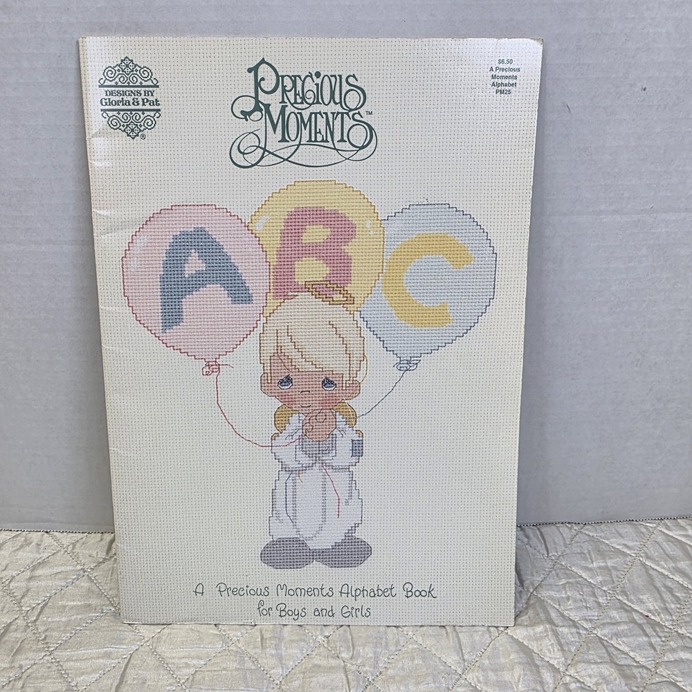Precious Moments Counted Cross Stitch A Precious Moments Alphabet PM 25